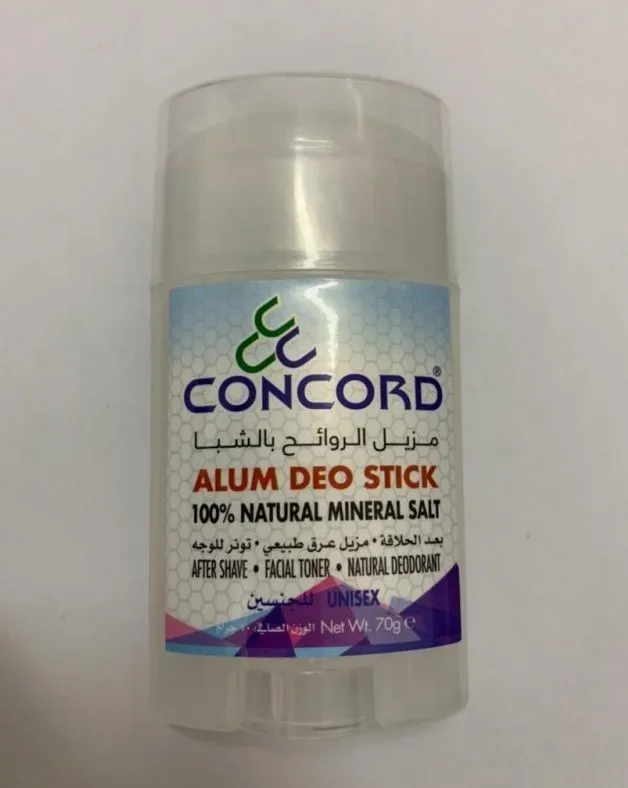 Concord Alum Deodorant, 70g