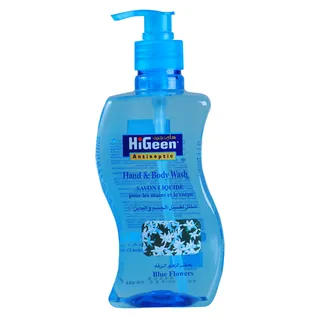 هايجين غسول يدين وجسم زهرة زرقاء 500 ml