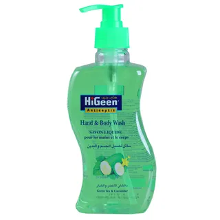 هايجين غسول يدين وجسم بالشاي الأخضر والخيار 500ml