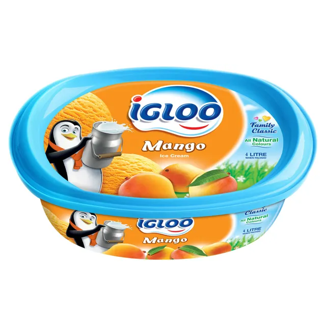 Igloo Mango Ice Cream, 4L