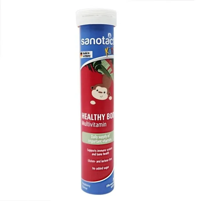 Sanotact Kids Healthy Body Multivitamin Tablets, 82g, 20 Tablets