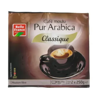 بيل فرانس كلاسيك بيور أرابيكا قهوة مطحونة، 2x250g