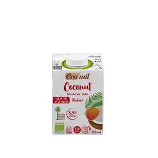 Natureland Ecomil Coconut Milk Sugar Free Bio 500ml