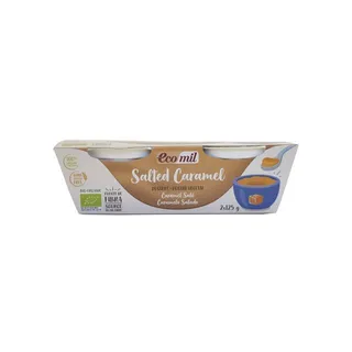 Natureland Ecomil Dessert Caramel Salé Bio 2 x 125g