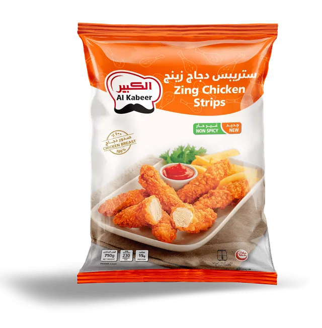 الكبير ستريبس دجاج زينج غير حارة 750 جم + 250 جم