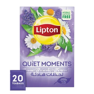 Lipton Quiet Moments Herbal Infusion Tea, 20 Bags