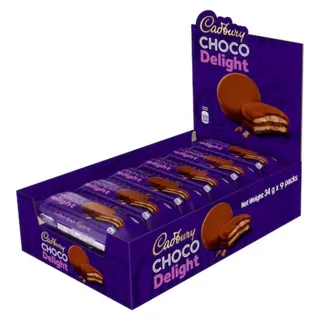 Cadbury Choco Delight Biscuit Promo 34g x 9