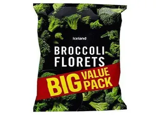 Iceland Big Value Pack Broccoli Florets, 1kg