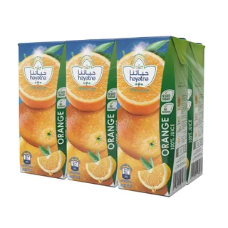 حياتنا يو إتش تي أورانج جويس، 6x180ml
