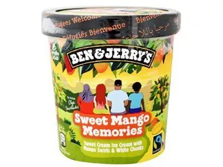 Ben & Jerry's Sweet Mango Memories Ice Cream, 465ml