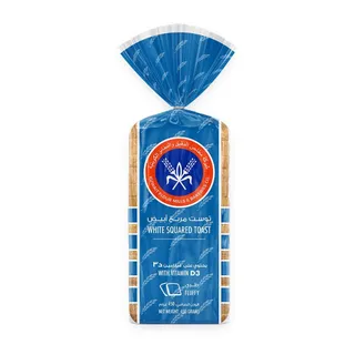 KFMB White Square Toast with Vitamin D3 400g