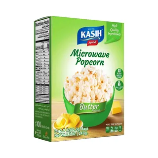 Kasih Microwave Popcorn Butter Flavor, 247g