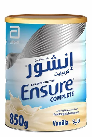 Ensure Vanilla Flavor Complete Nutrition Powder, 850g