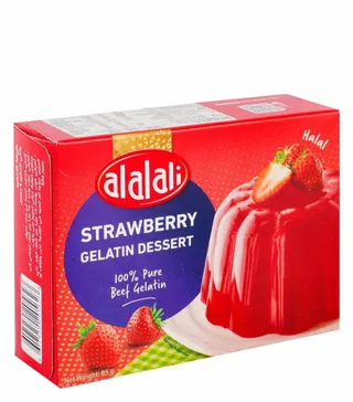 العلالي جيلاتين ديزيرت بنكهة الفراولة, 85g