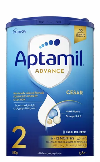 Aptamil Advance Cesar Infant Milk Formula Stage 2 (6-12 Months), 800g