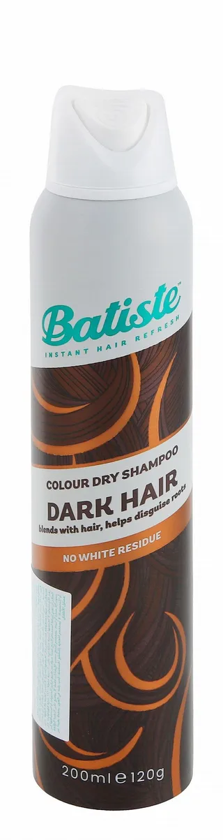Batiste Dark Hair Colour Dry Shampoo, 200ml