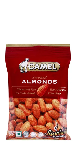 Camel Smoked Almonds, 40g