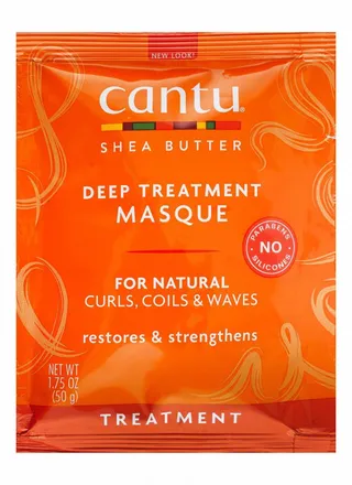 Cantu Strengthening & Restoring Mask with Shea Butter for Dry, Damaged & Natural Hair, 50g