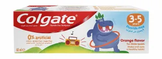 Colgate Kids Toothpaste with Orange Flavor for 3-5 Years, 60ml