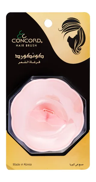 كونكورد فرشاة شعر وردية، 1 قطعة