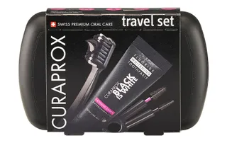 Curaprox Black is White Oral Travel Kit