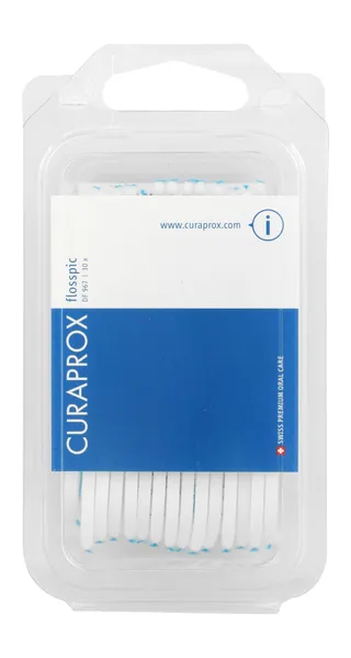 Curaprox White Floss Pics 30 Pieces
