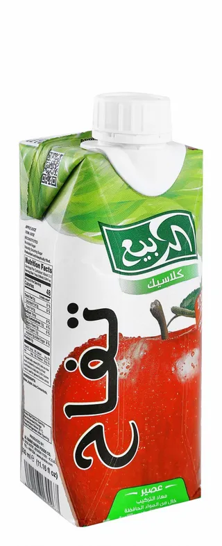 Al Rabie Long Life Apple Juice, 330ml