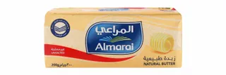 المراعي زبدة طبيعية غير مملحة 200 جم
