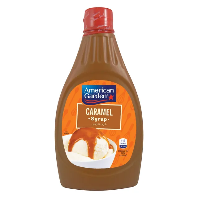 American Garden Original Caramel Syrup, 680g