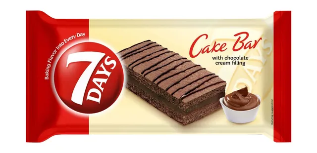 7 Days Cake Bar Chocolate, 25g