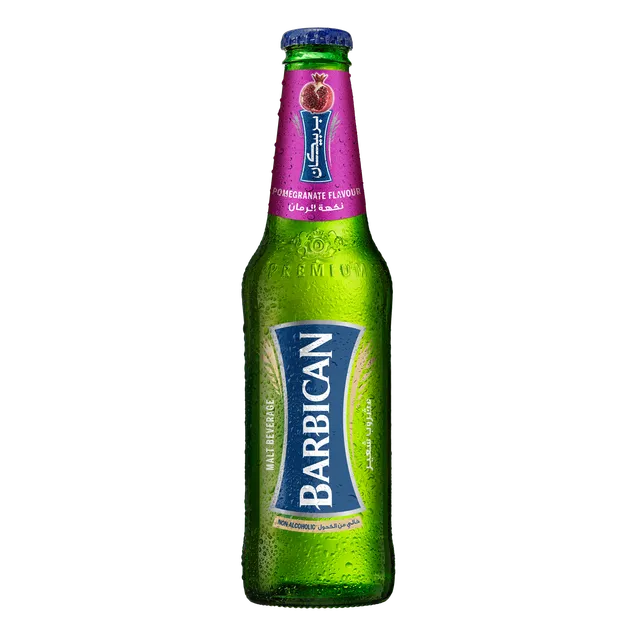 Barbican Non-Alcoholic Malt Beverage Pomegranate Flavor, 330ml