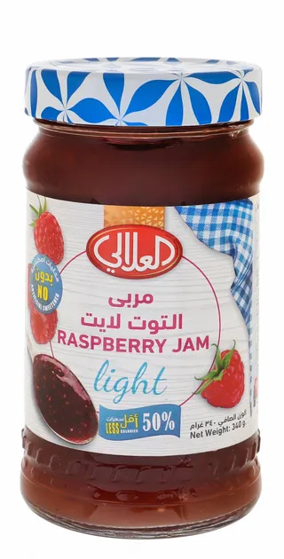 العلالي مربى توت لايت, 340g