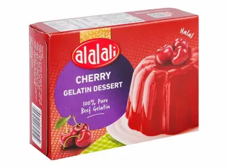 العلالي جيلاتين ديزيرت بنكهة الكرز, 80g