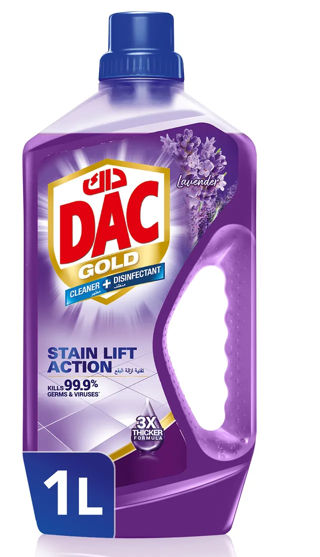 Dac Gold Multipurpose Cleaner & Disinfectant Lavender Scent, 1L
