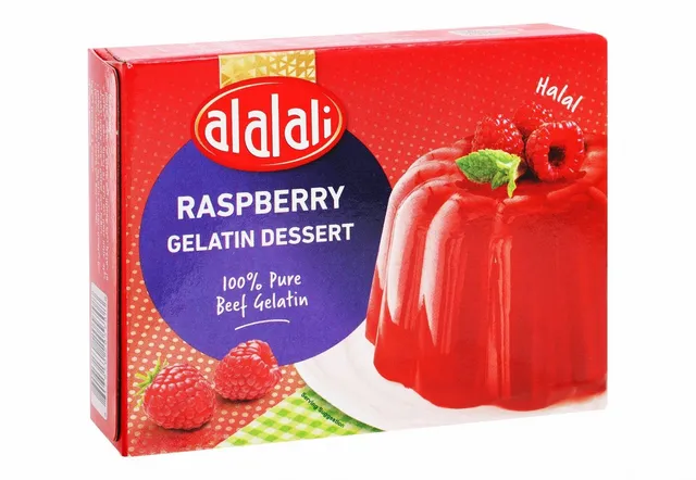 العالي جيلاتين ديزيرت رازبيري فليفر، 80g