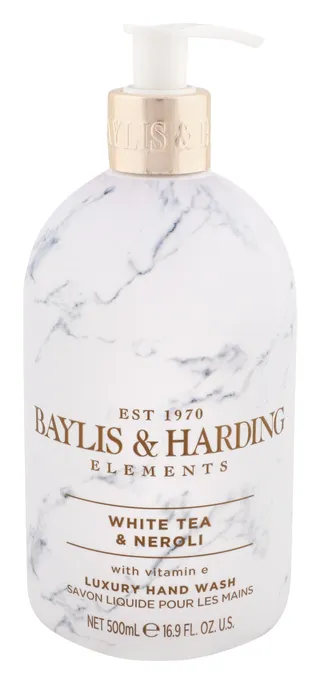 Baylis & Harding Luxury White Tea & Neroli Scent Hand Wash with Vitamin E, 500ml