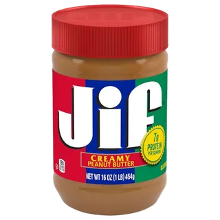 Jif Creamy Peanut Butter, 454g