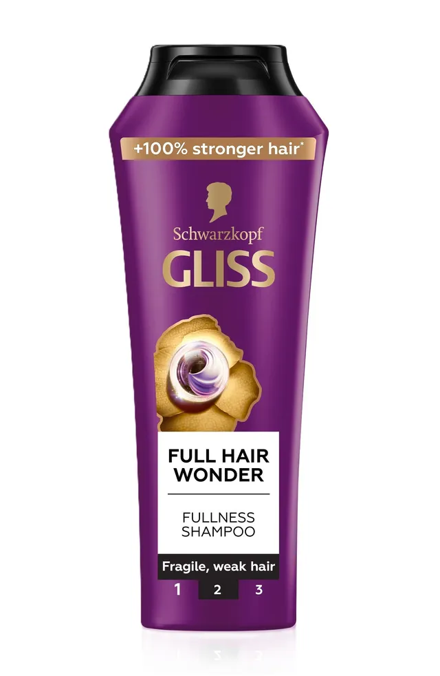 Schwarzkopf Gliss Full Hair Wonder Shampoo, 400ml