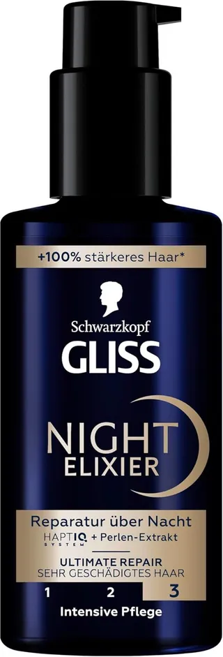 Schwarzkopf Gliss Night Elixir Overnight Moisture, 100ml