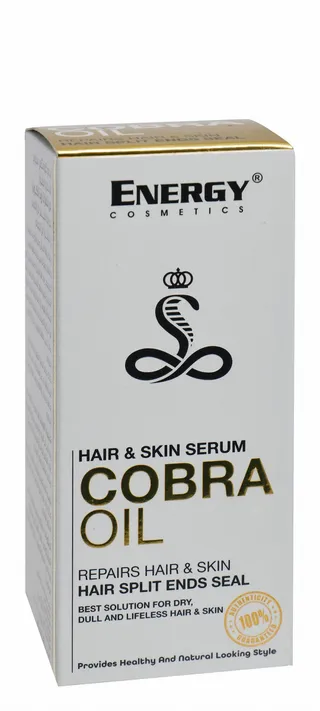 Energy Cosmetics Cobra Oil Hair And Skin Serum, 30 ml