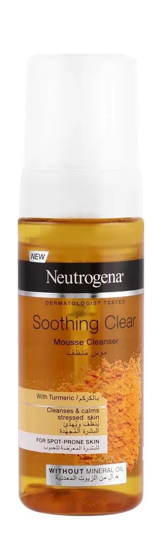 Neutrogena Soothing Clear Turmeric Mousse Cleanser 150 ml