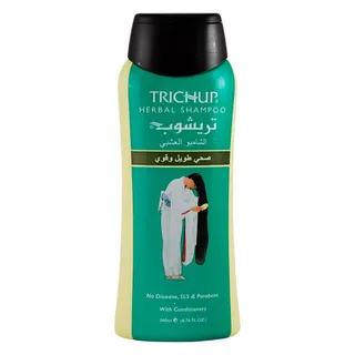 Trichup Herbal Shampoo with Conditioner for Strong & Long Hair, 200ml