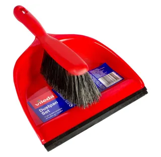 Vileda Red Handy Dustpan Set