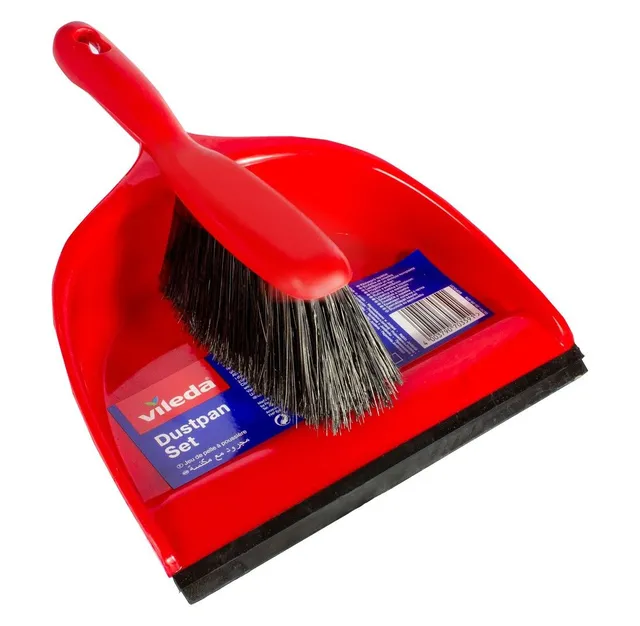 Vileda Red Handy Dustpan Set
