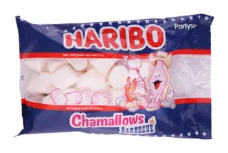 Haribo Pink & White BBQ Chamallows, 300g