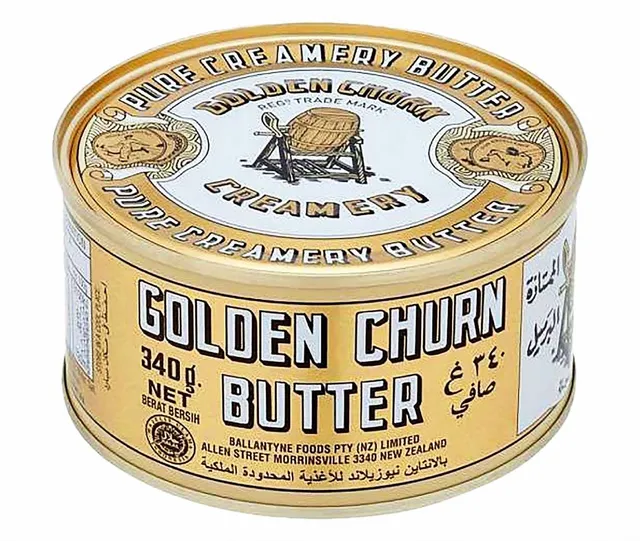 Golden Churn Pure Creamery Butter, 340g