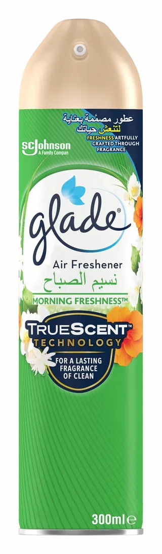 Glade Aerosol Morning Freshness Air Freshener Spray, 300ml