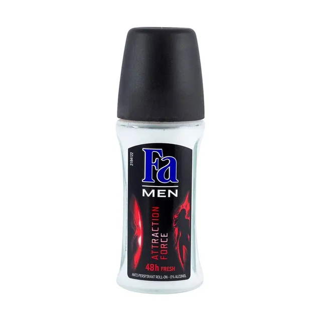 Fa Men Attraction Force 48H Fresh Antiperspirant Roll-On Deodorant