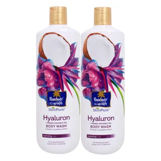 Parachute Hyaluron Body Wash, 2x400ml