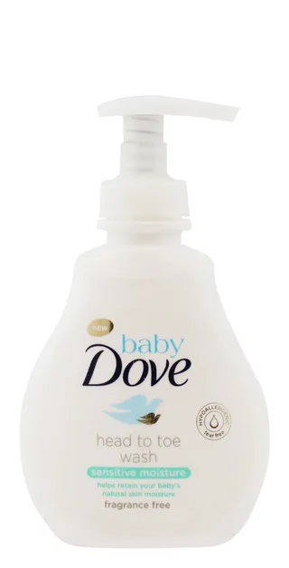 Dove Baby Moisturizer Head To Toe Wash for Sensitive Skins, 200ml